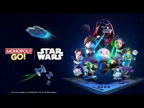 Star Wars x Monopoly Go trailer preview