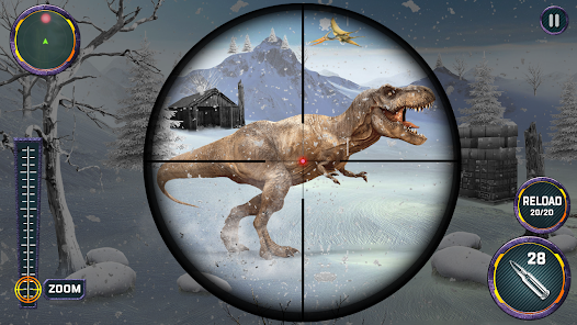 Screenshot Dino Hunter Sniper 3d: Dinosaur Free FPS Shooting 1