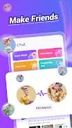 AhChat-Chat& Make Real Friends স্ক্রিনশট 1