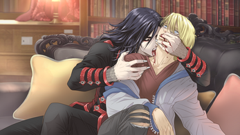 Vampire Slave: A Yaoi Visual Novel captura de pantalla 