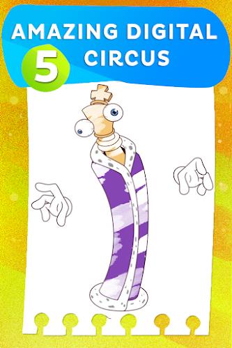 Amazing Digital Circus colorin screenshot 3