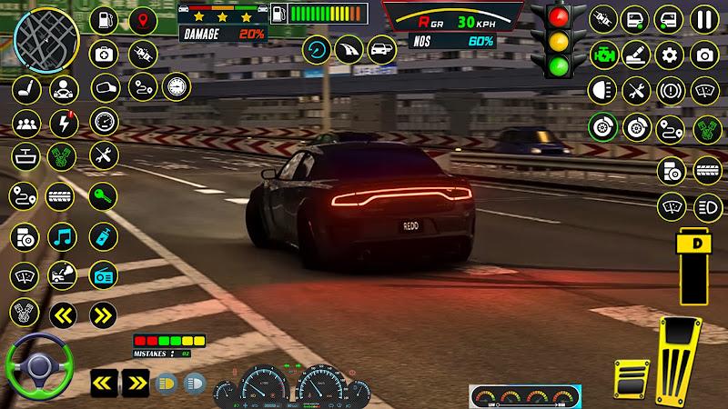 US Car Driving Simulator Game ảnh chụp màn hình 3