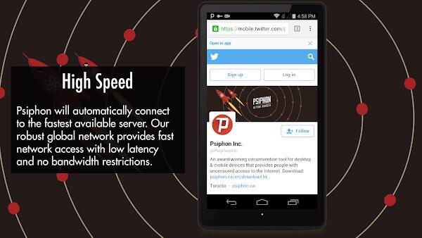 Psiphon Pro স্ক্রিনশট 4