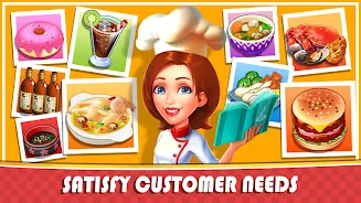 Cooking Rush - Chef game स्क्रीनशॉट 2