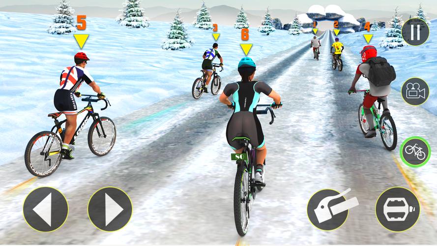 BMX Bicycle Stunts: Cycle Game captura de pantalla 