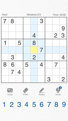 Sudoku-Classic Brain Puzzle Captura de tela 3