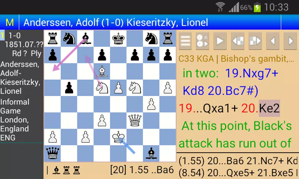 Stockfish Chess Engine (OEX) zrzut ekranu 3