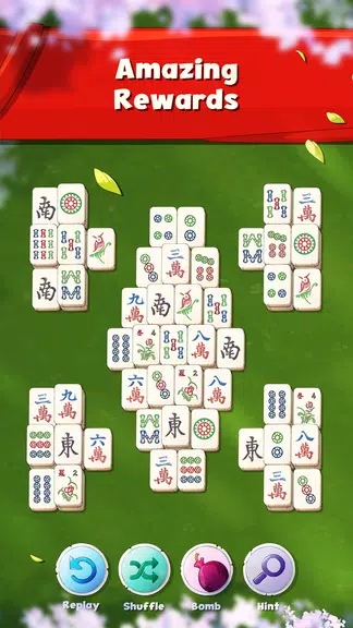 Mahjong Solitaire - Titan Puzzle 2019 экрана 3
