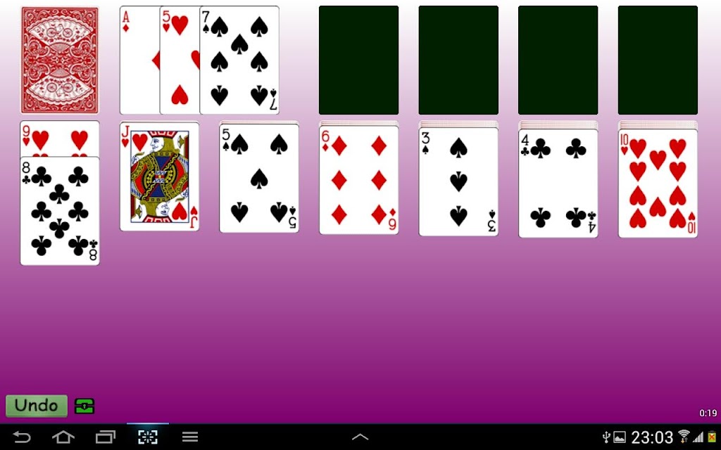 Klondike Solitaire Cards ဖန်သားပြင်ဓာတ်ပုံ 4