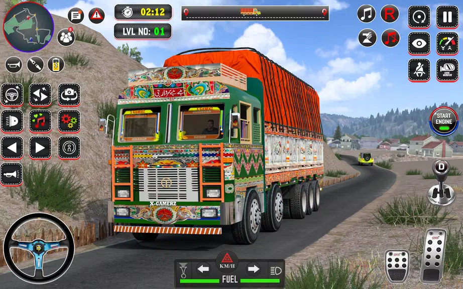 Cargo Truck Driving Games 3D ảnh chụp màn hình 1