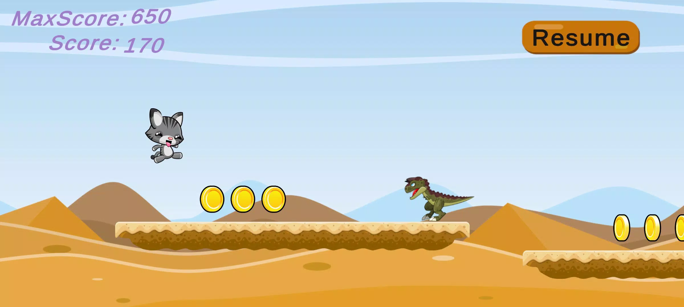 Cat Runner Adventure screenshot 3