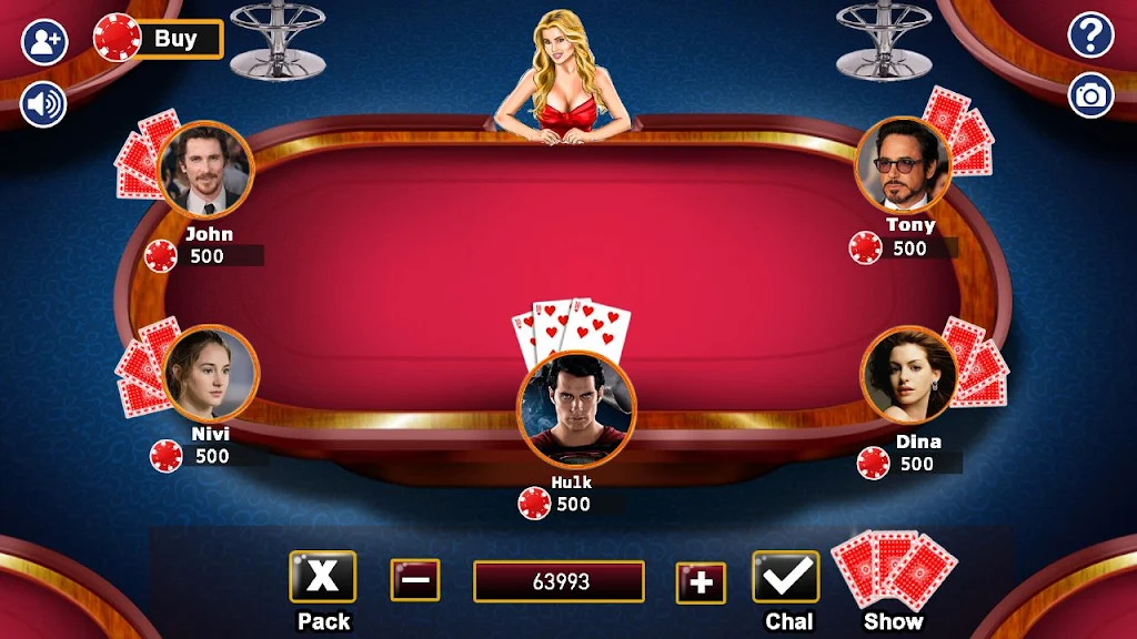 Teen Patti Wala Game Online captura de pantalla 