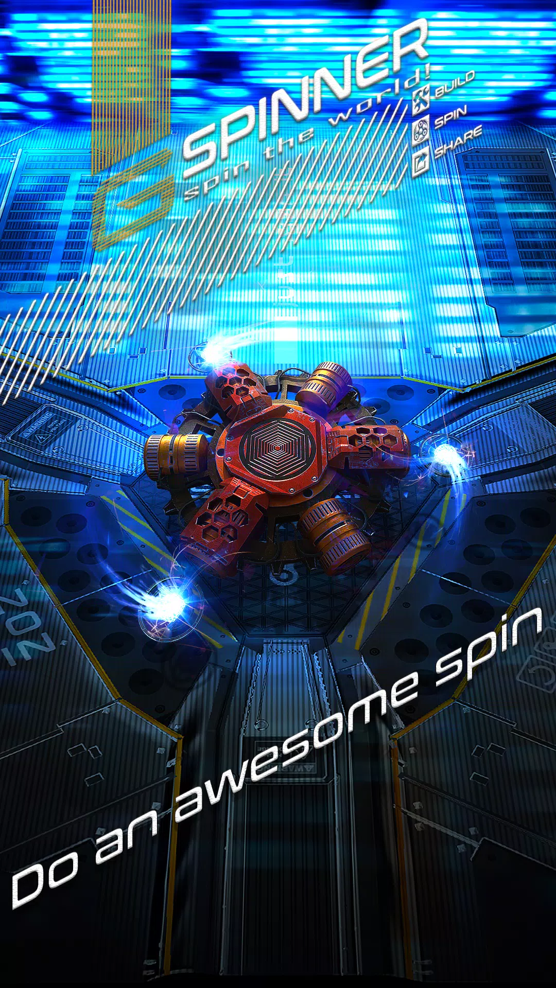 Fidget Spinner using Accelerom экрана 1