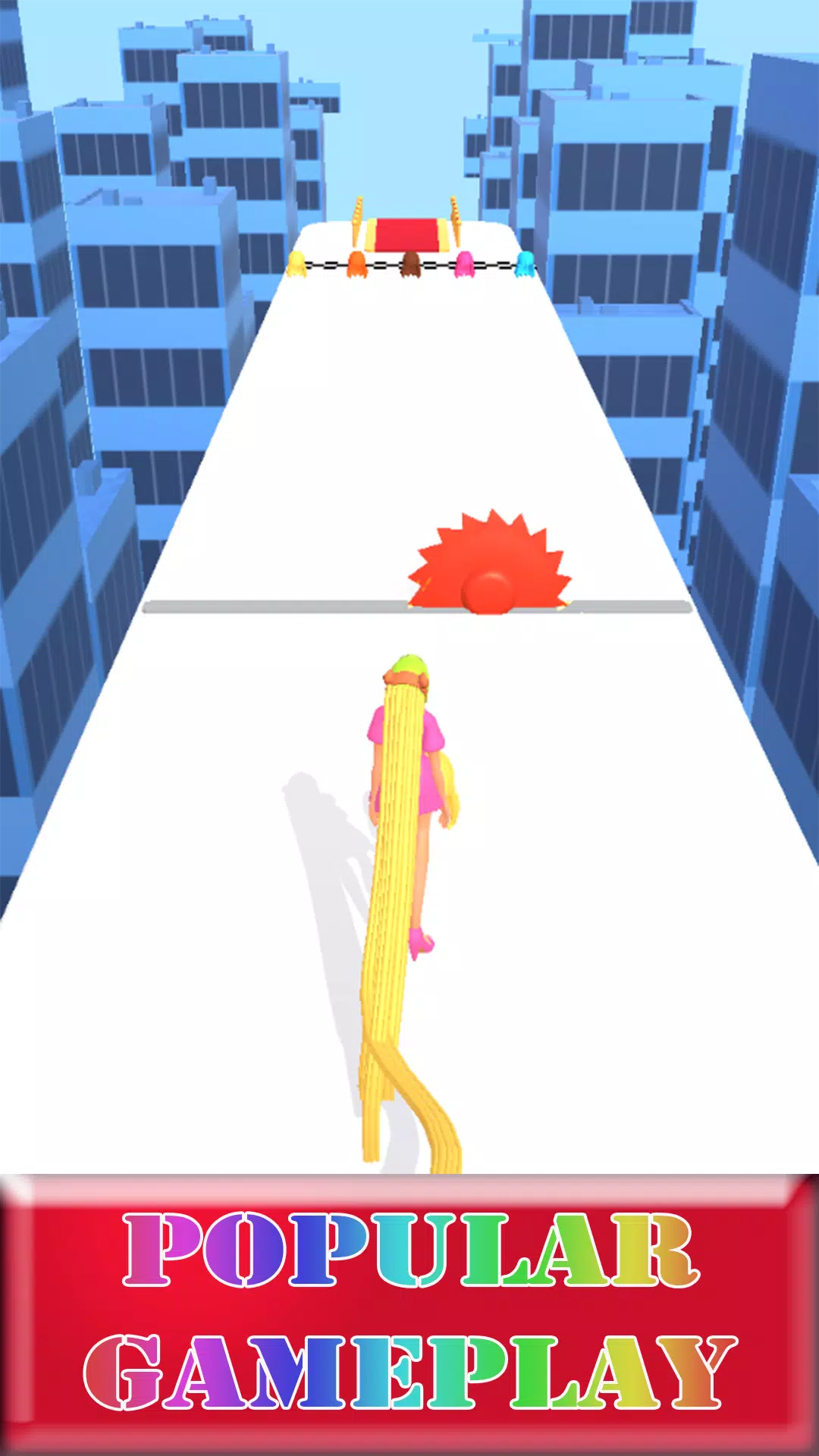 Hair Run 3D screenshot 2