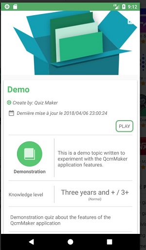 Quiz Maker (Create Quiz /Test) zrzut ekranu 2