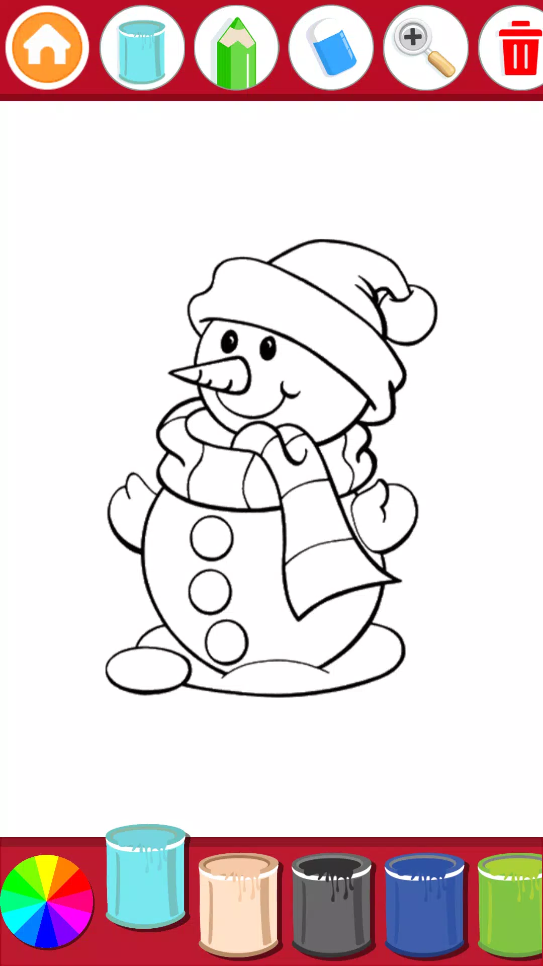 Christmas Coloring Book应用截图第2张