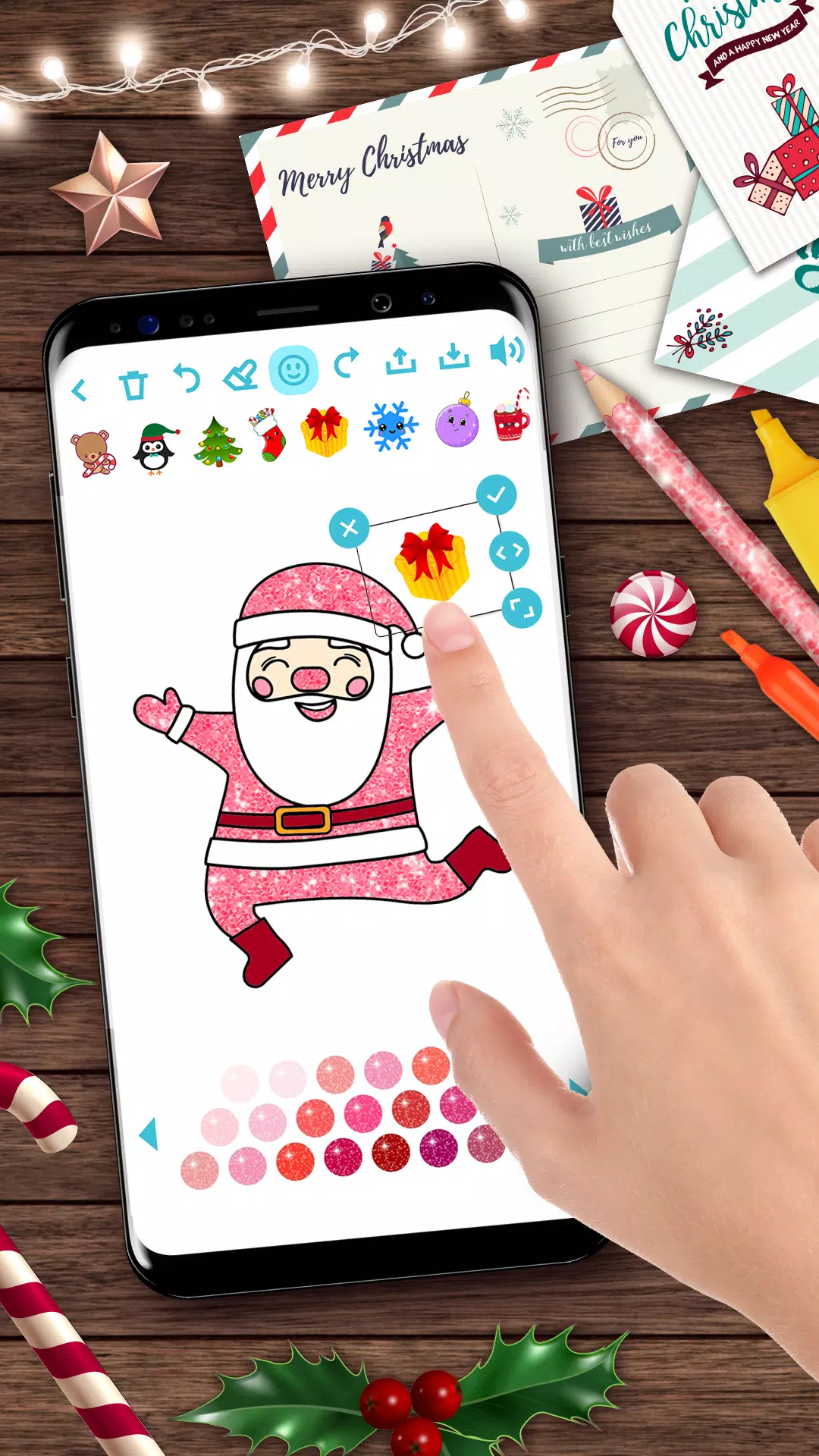 Christmas kids coloring ảnh chụp màn hình 2