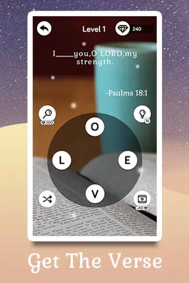 Bible Verse Puzzle captura de pantalla 