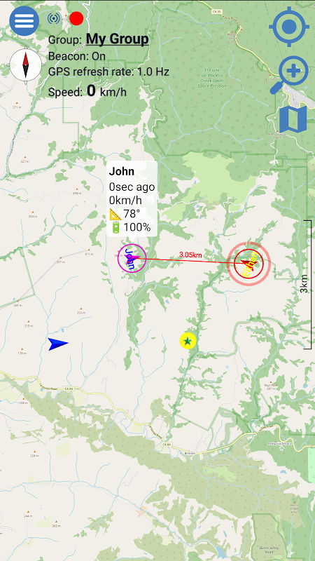 Enduro Tracker - GPS tracker Capture d'écran 2