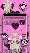 Pink Girly Theme Screenshot 1