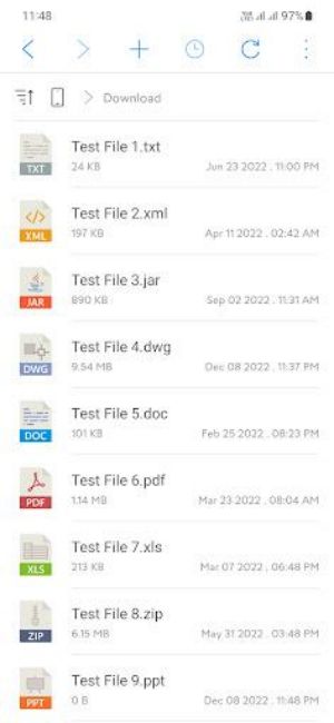 SD Card Manager For Android Captura de tela 2