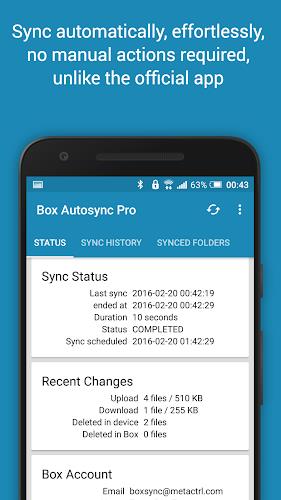 Autosync for Box - BoxSync スクリーンショット 2