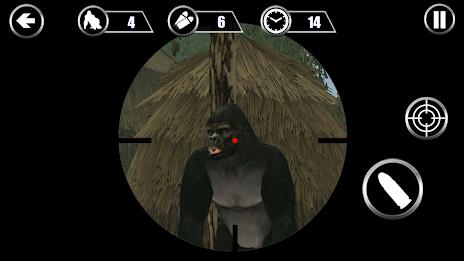 Gorilla Hunter: Hunting games ekran görüntüsü 4