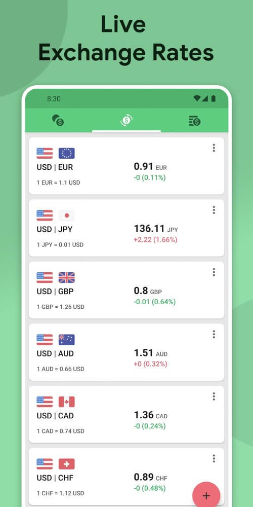 Currency Converter: RateX zrzut ekranu 2