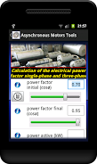 Asynchronous Motors Tools demo screenshot 4