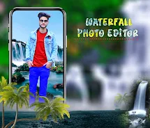 Waterfall Photo Editor captura de pantalla 