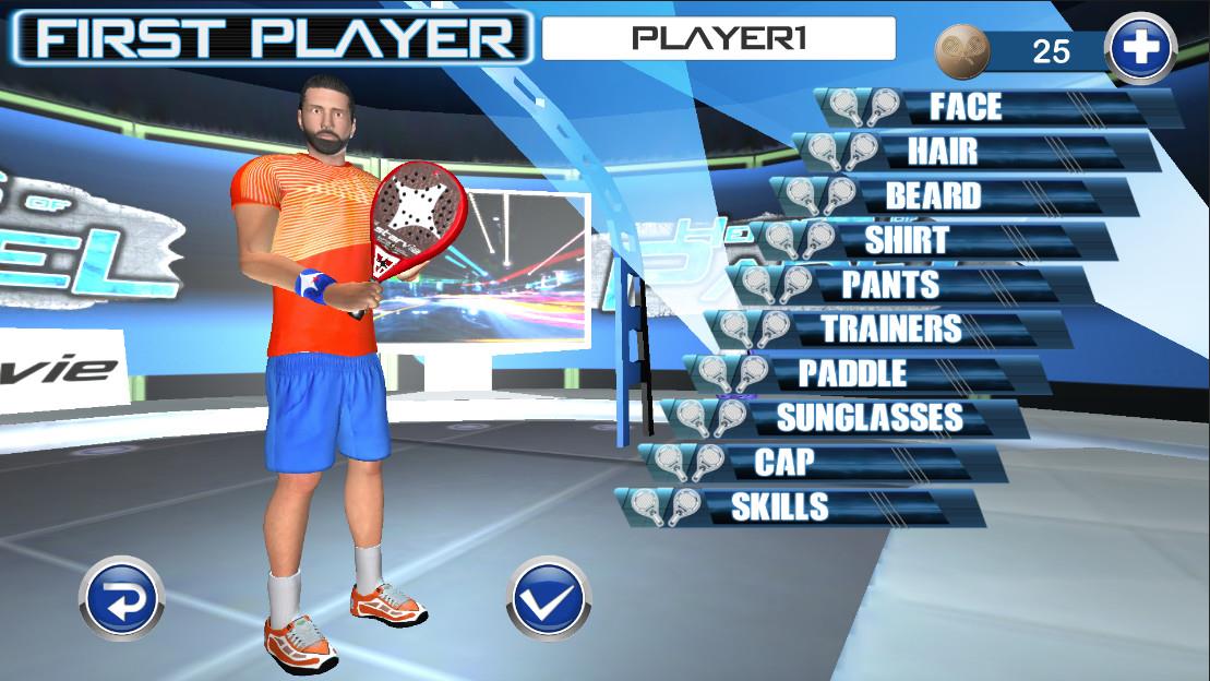 Screenshot Heroes of Padel paddle tennis 2