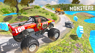 Monster Truck Games Simulator स्क्रीनशॉट 3