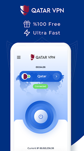 VPN Qatar - Get Qatar IP Captura de tela 1