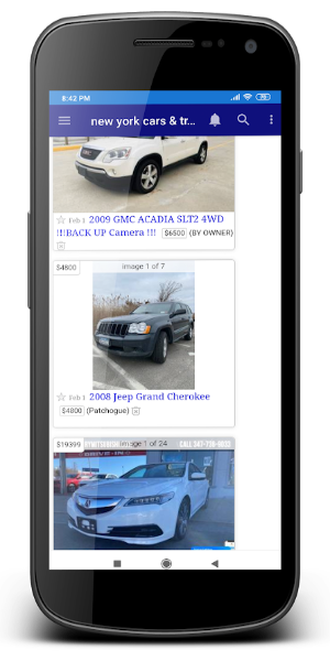 Craigslist NY App ဖန်သားပြင်ဓာတ်ပုံ 2