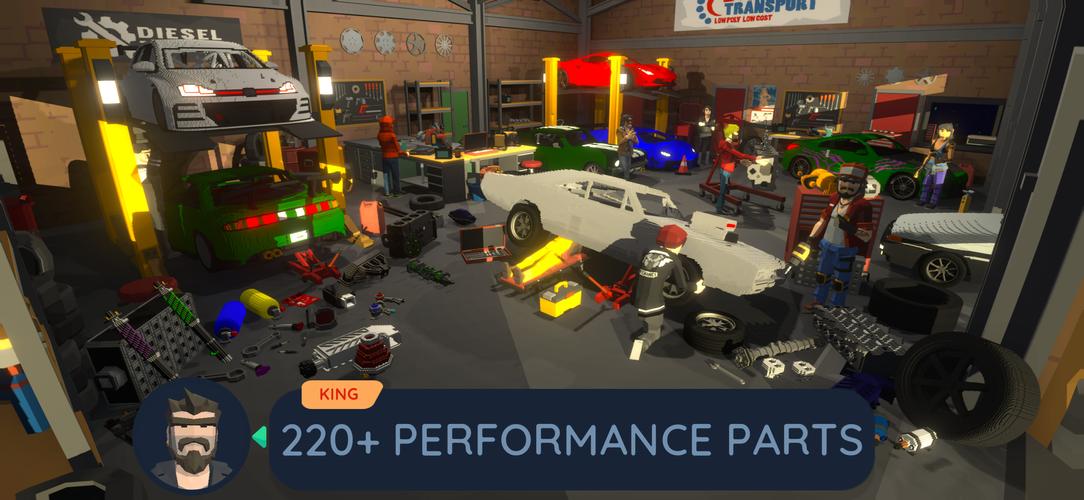Drag Sim: King Of The Racing экрана 2
