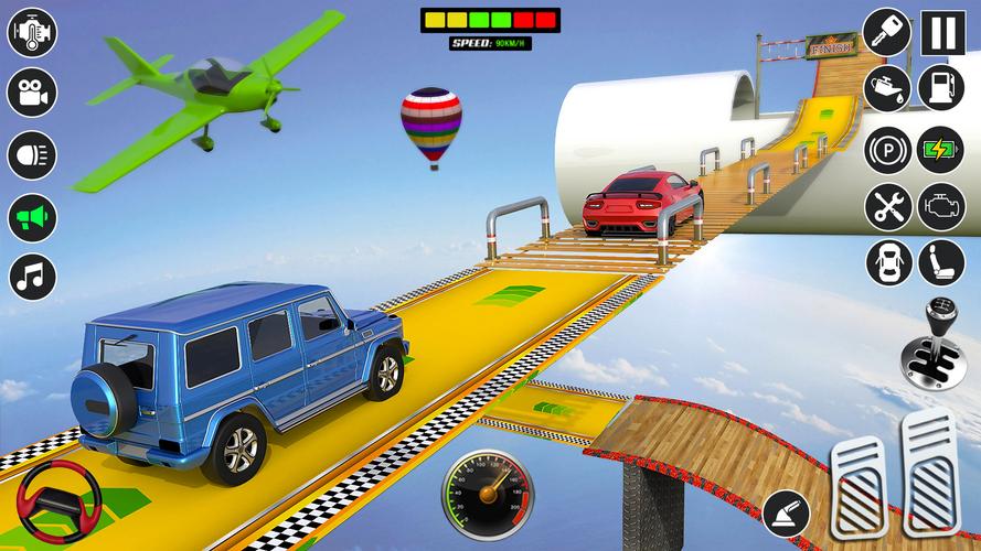 Mega Ramp Car Stunt Games 3d captura de pantalla 