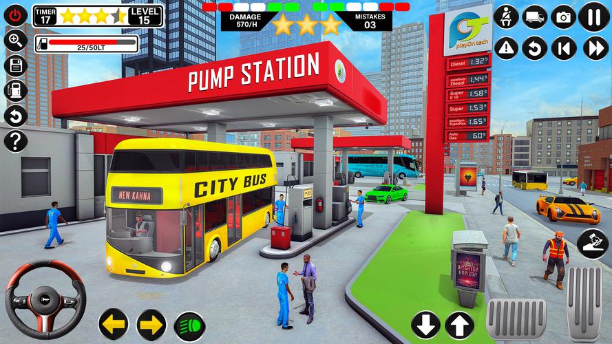 Passenger Bus Driving Games 3D Screenshot 3