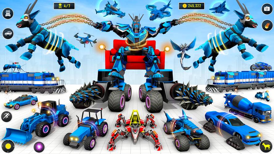 Goat Robot Car Game:Robot Game ảnh chụp màn hình 2