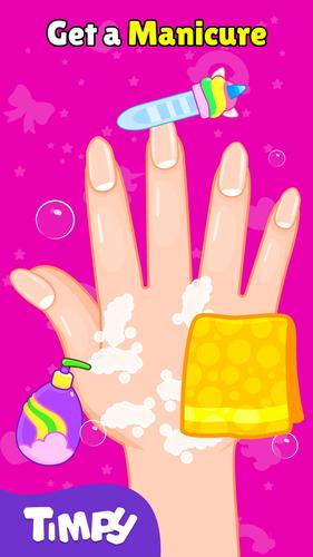 Nail Salon Games Acrylic Nails captura de pantalla 