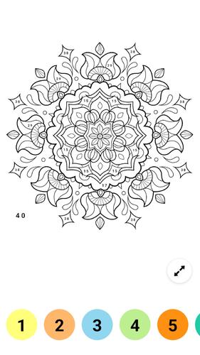 Coloring Book-lake colouring экрана 2