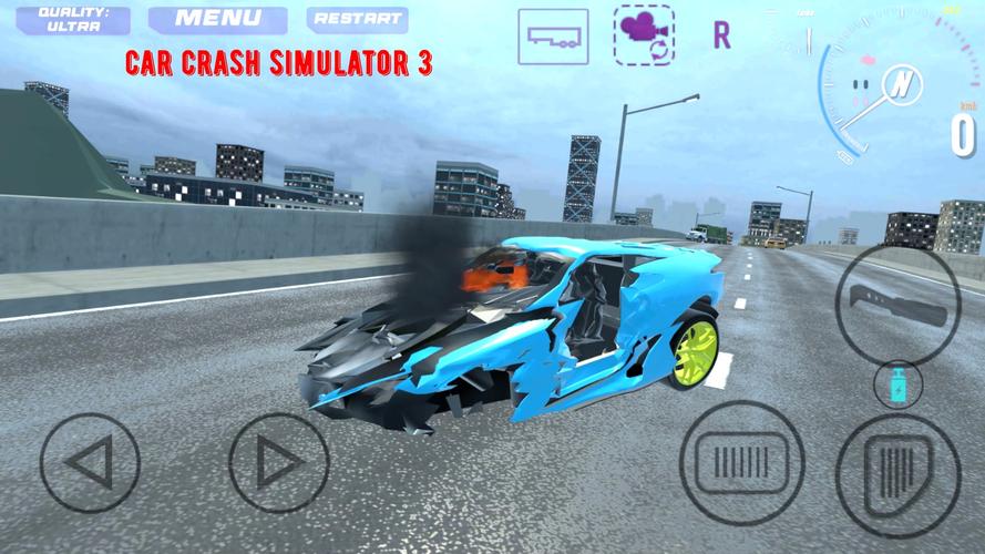 Car Crash Simulator 3 ekran görüntüsü 3