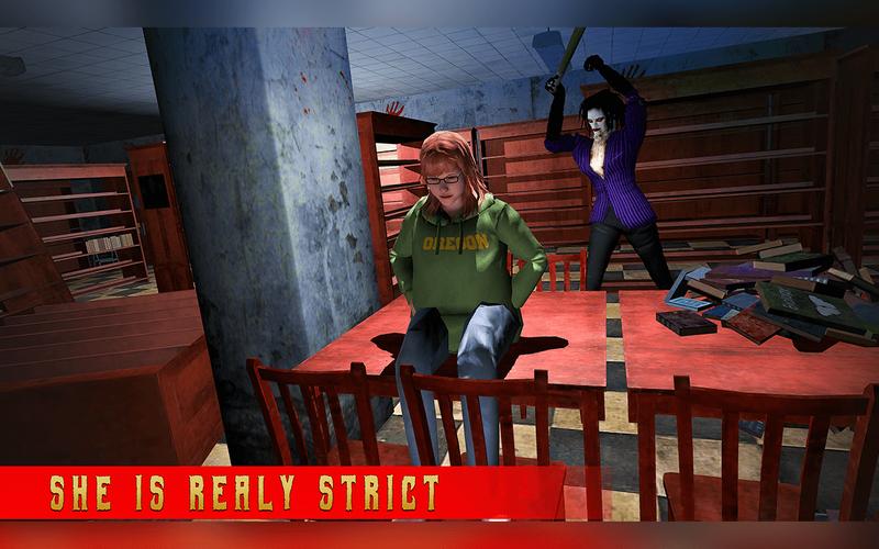 Terrifying Teacher Granny Game экрана 3