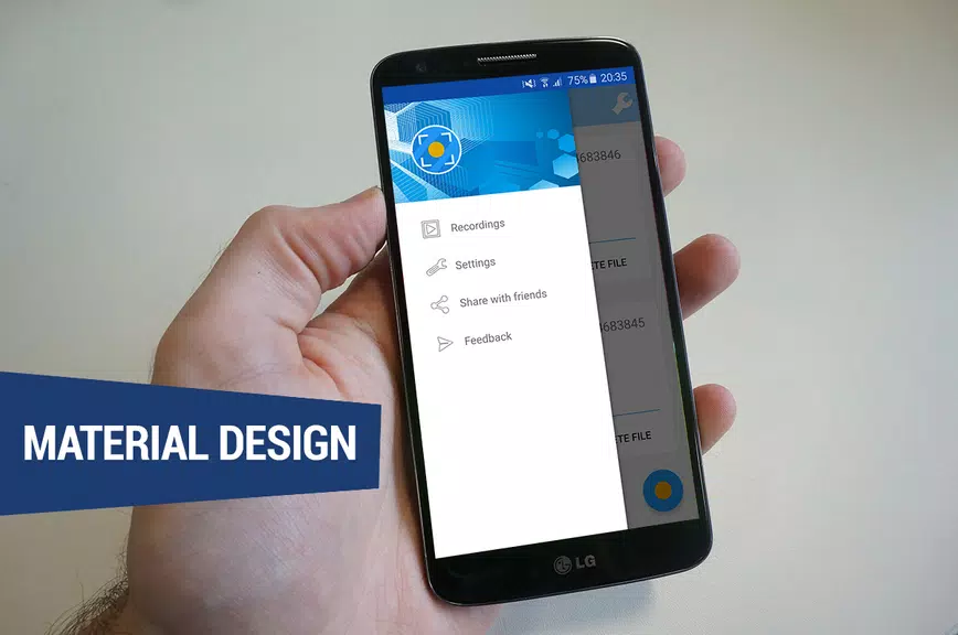 REC HD Screen Recorder No-Root captura de pantalla 