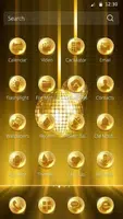 Golden Disco Vintage Theme应用截图第3张