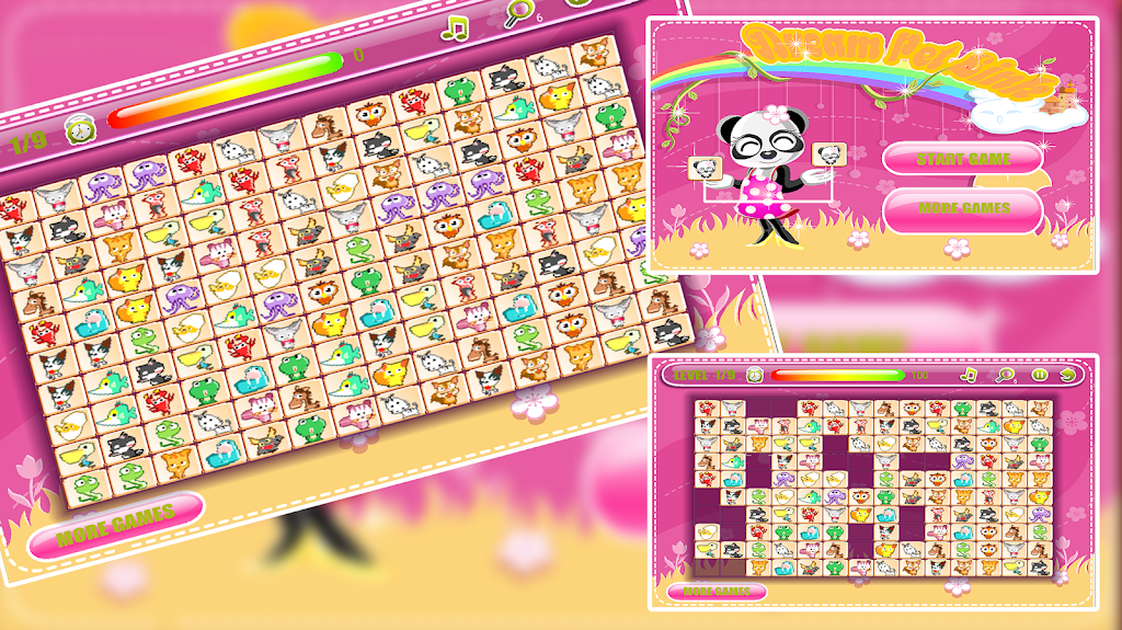 Dream Pet Link: Animal Mahjong Connect screenshot 4