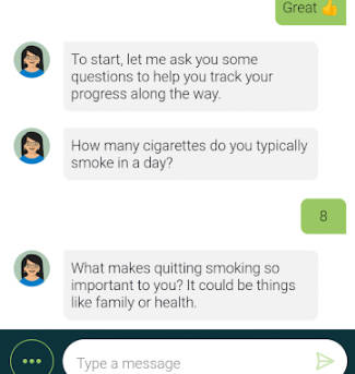 QuitBot ဖန်သားပြင်ဓာတ်ပုံ 2