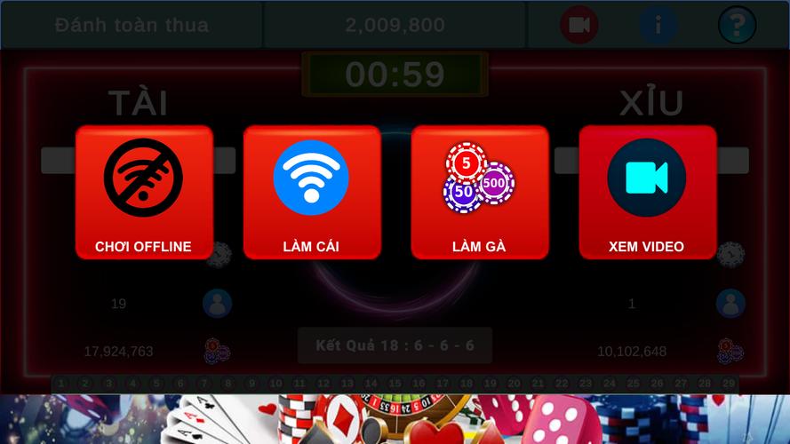Screenshot Tài Xỉu Offline 4