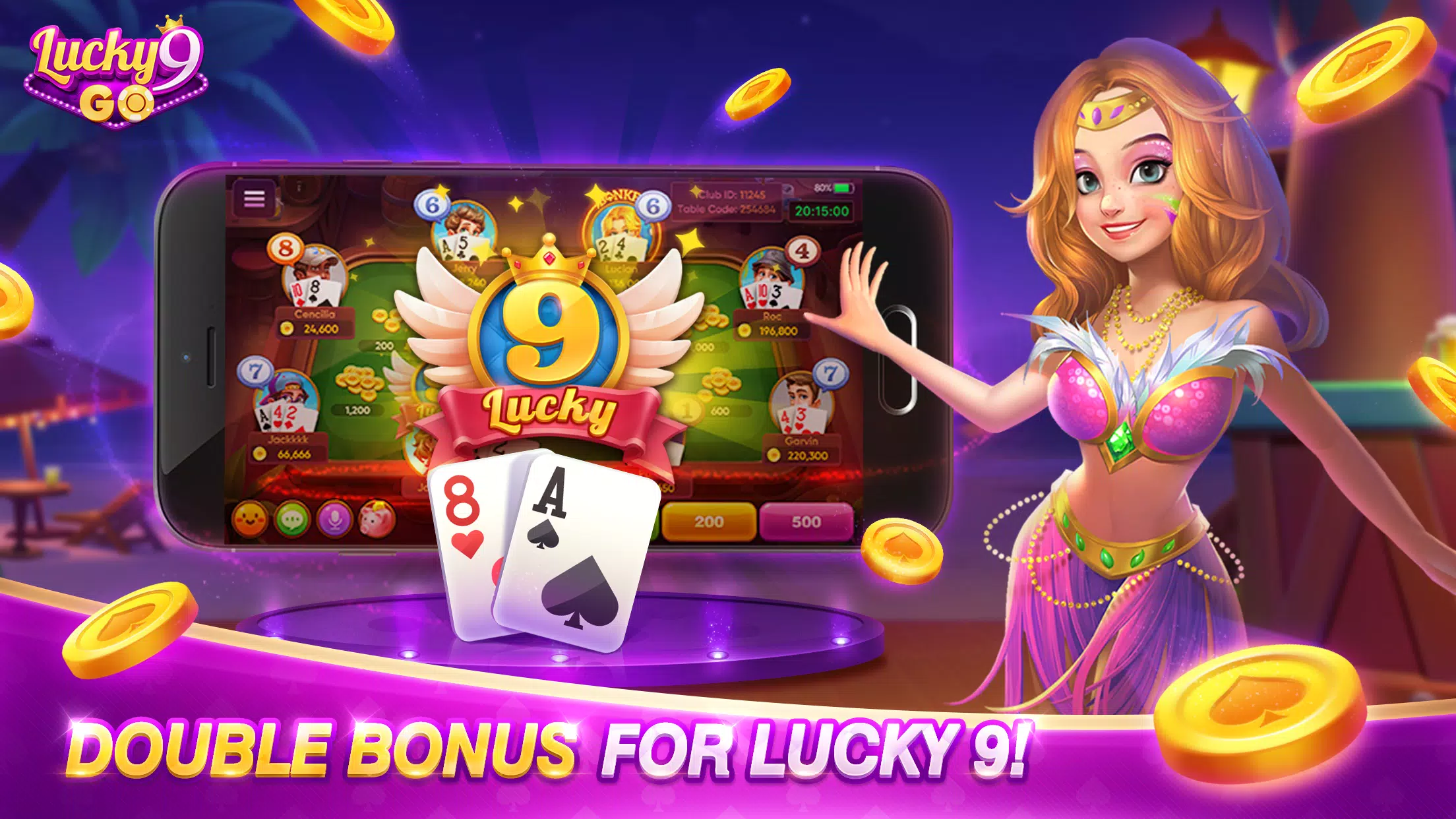 Lucky 9 Go экрана 4