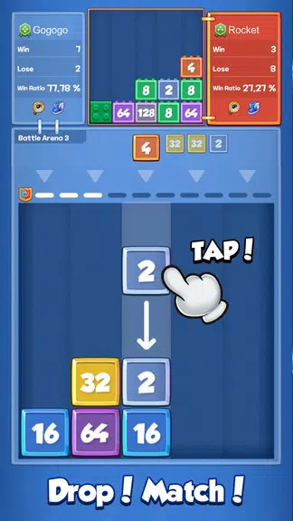 Screenshot Drop Battle: Merge PVP 2