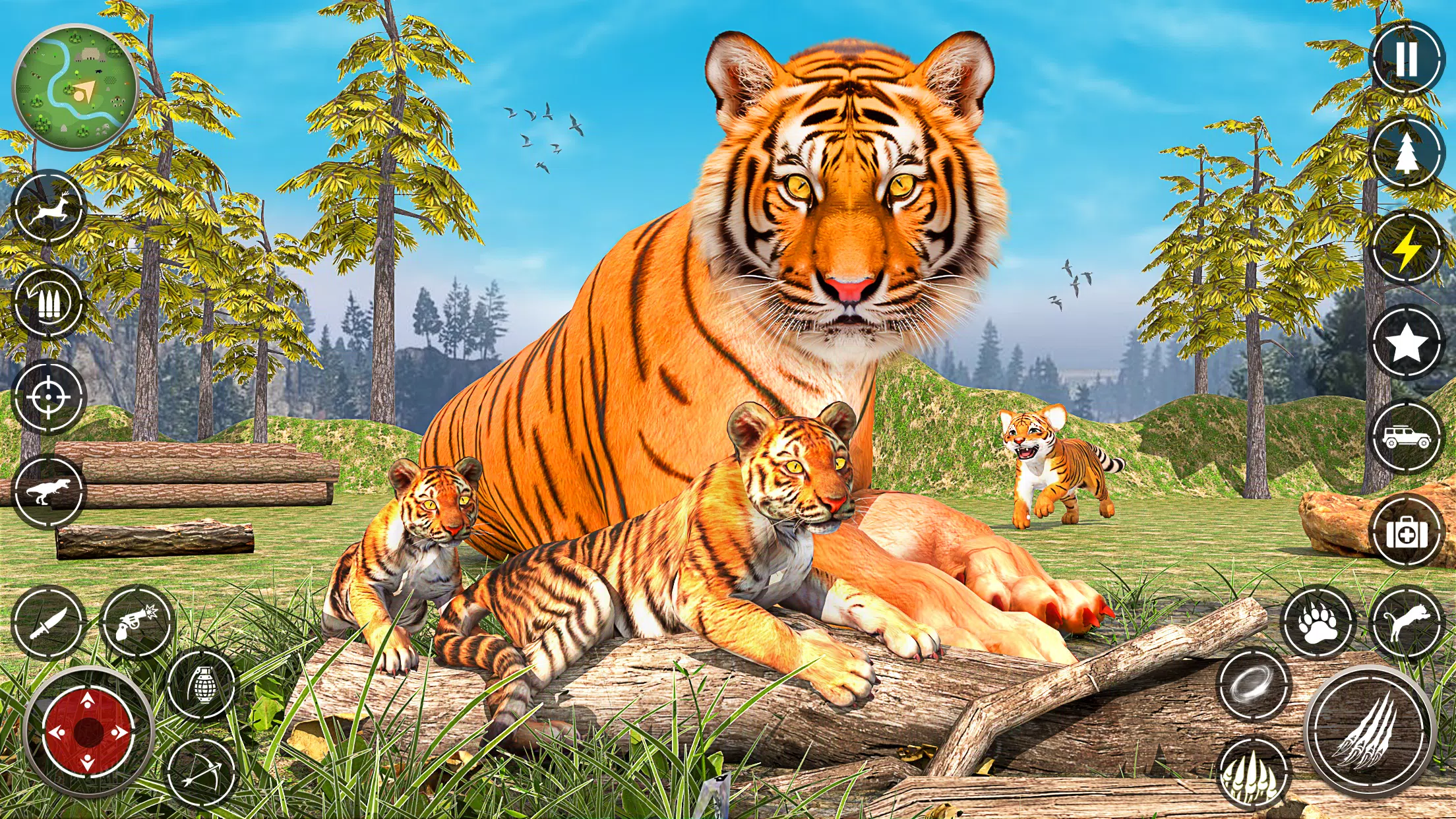 The Tiger Family Simulator 3D ဖန်သားပြင်ဓာတ်ပုံ 4
